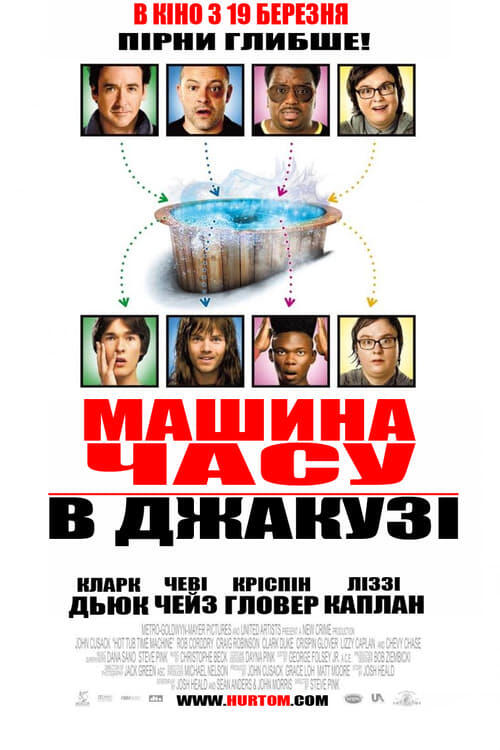 Постер фільму Машина часу в джакузі