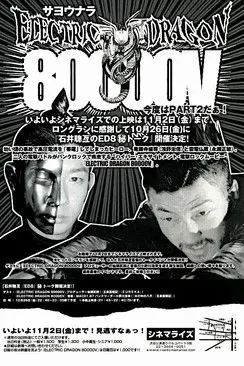 Постер фільму Електричний дракон 80000В