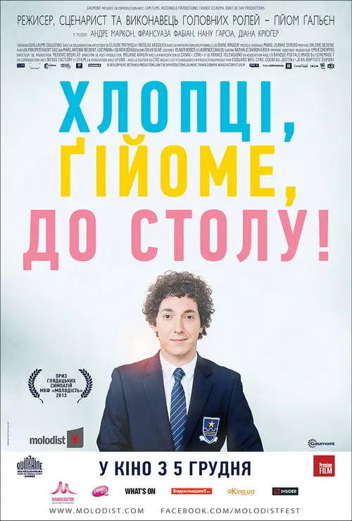 Постер фільму Хлопці та Гійом, до столу! (Хлопці, Ґійоме, до столу!)