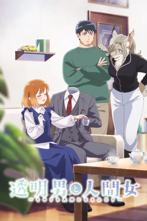 Постер серіалу Людина-невидимка і звичайна дівчина: Ці двоє скоро стануть чоловіком і дружиною