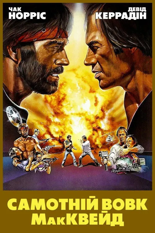Постер фільму Самотній вовк МакКвейд